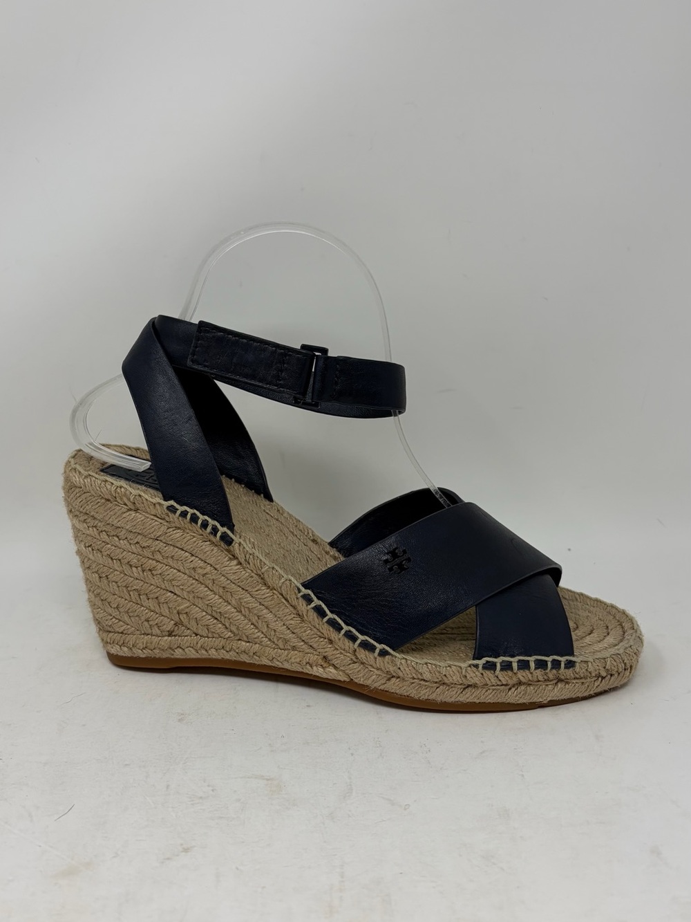 EUC Tory Burch Bimba Wedge Espadrille Size 9.5